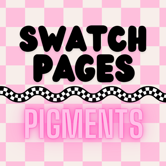 **DIGITAL DOWNLOAD** Swatch Mates Pages - Pigments