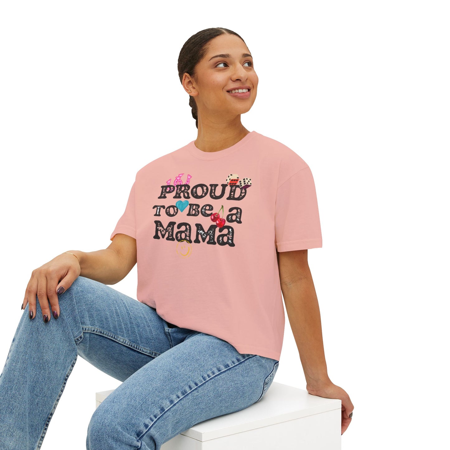 Proud To Be A Mama - Boxy Tee {Comfort Colors}