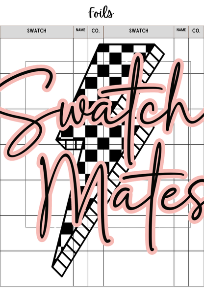 **DIGITAL DOWNLOAD** Swatch Mates Pages - Foils