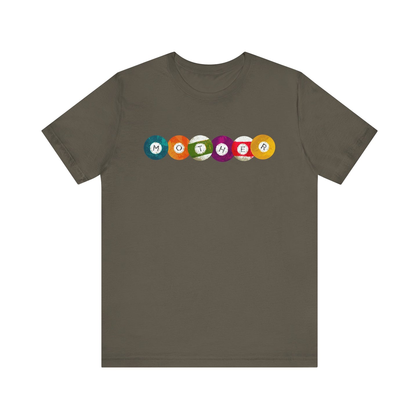 Mama with Billiard Balls - T-shirt {Bella + Canvas}